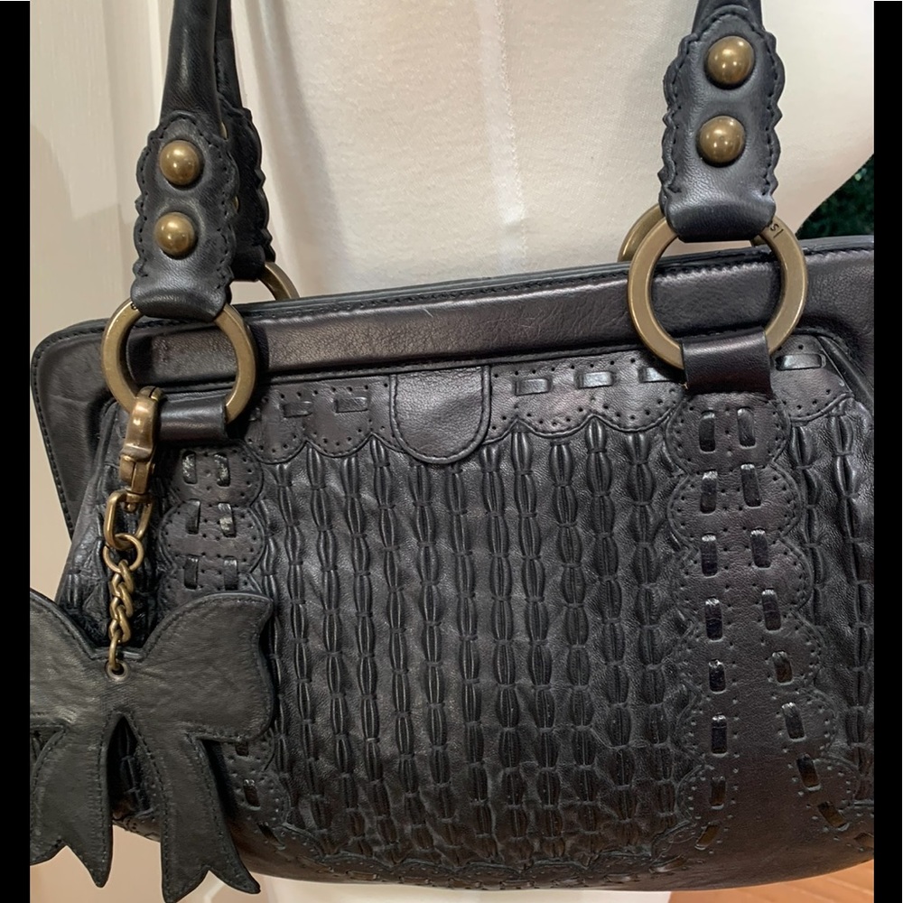 NEW Isabella Fiore Black Handbag